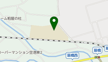 粕屋町立粕屋西小学校の地図画像
