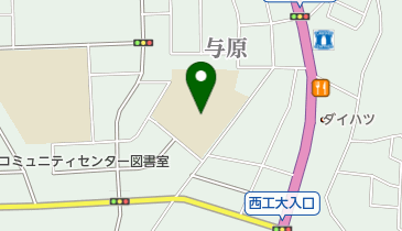 苅田町立与原小学校の地図画像