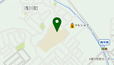 北九州市立浅川小学校の地図画像
