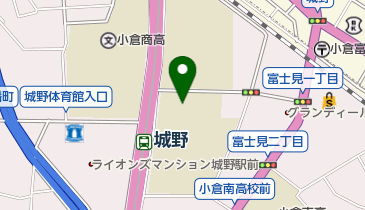北九州市立城野小学校の地図画像