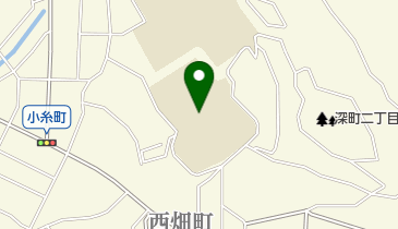 北九州市立深町小学校の地図画像