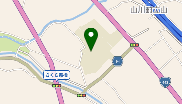 みやま市立桜舞館小学校の地図画像