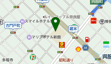 福岡市立博多小学校の地図画像