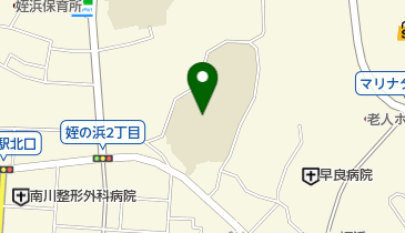 福岡市立姪浜小学校の地図画像