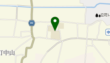 柳川市立中山小学校の地図画像