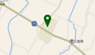 筑前町立三並小学校の地図画像