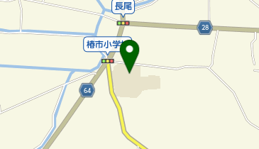 行橋市立椿市小学校の地図画像