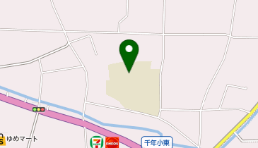 うきは市立千年小学校の地図画像