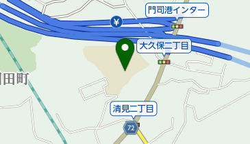 北九州市立港が丘小学校の地図画像