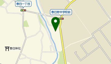 春日幼稚園の地図画像