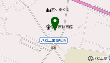 筑後中央幼稚園の地図画像