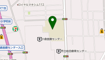 北九州市立小倉総合特別支援学校の地図画像