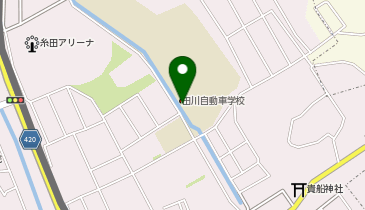 田川自動車学校の地図画像
