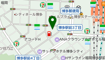 専門学校福岡ホスピタリティ・アカデミーの地図画像