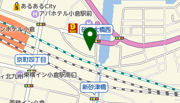 北九州調理製菓専門学校の地図画像