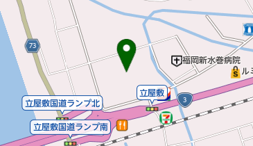 福岡水巻看護専門学校の地図画像