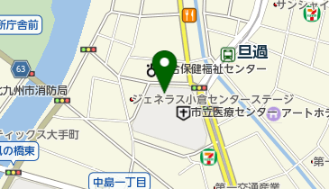 北九州市立看護専門学校の地図画像