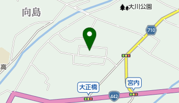 大川看護福祉専門学校の地図画像