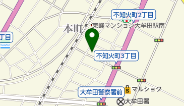 大牟田医師会看護専門学校の地図画像