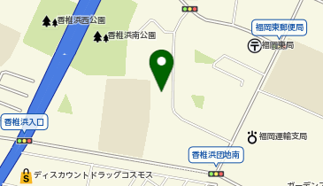 香椎浜保育園の地図画像