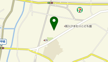 新入ひまわりこども園の地図画像