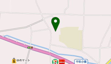 千年保育園の地図画像