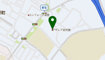 須恵町立幼保連携型認定こども園アザレア幼児園の地図画像