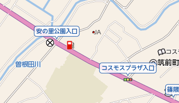 椋の実保育園の地図画像