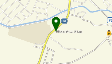 恵あおぞらこども園の地図画像