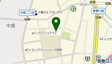 認定こども園れんげの花保育園の地図画像