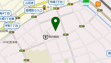 いちざきみんなの家の地図画像