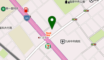 大橋コスモス保育園の地図画像