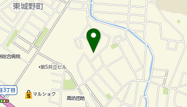 高坊保育園の地図画像