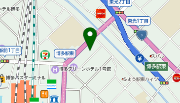 薬学ゼミナール福岡教室の地図画像