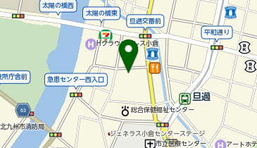 北九州予備校旦過橋校の地図画像