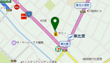 サニー東比恵店の地図画像