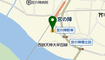 にしてつストア宮の陣店の地図画像