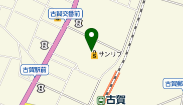サンリブ古賀の地図画像