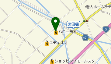 ハローデイ宗像店の地図画像