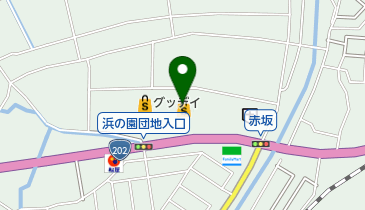 サニー加布里店の地図画像