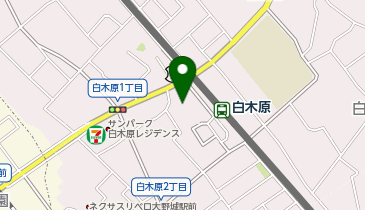 サニー白木原店の地図画像