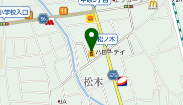 ハローデイ那珂川店の地図画像