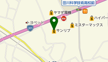 サンリブ田川の地図画像