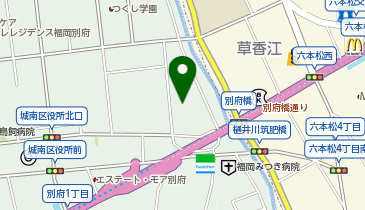 サニー別府店の地図画像