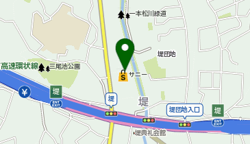 サニー堤店の地図画像