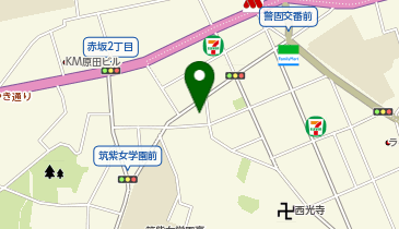 サニー警固店の地図画像