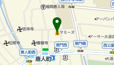 マミーズ唐人店の地図画像