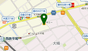 サニー那の川店の地図画像