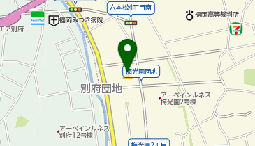 サニー梅光園店の地図画像
