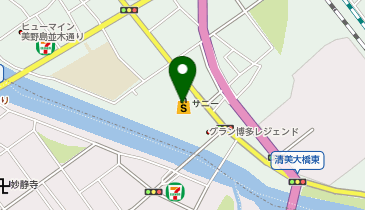 サニー美野島店の地図画像